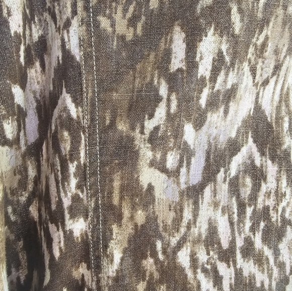 Chicos Linen Jacket Size Lg - Picture 10 of 10